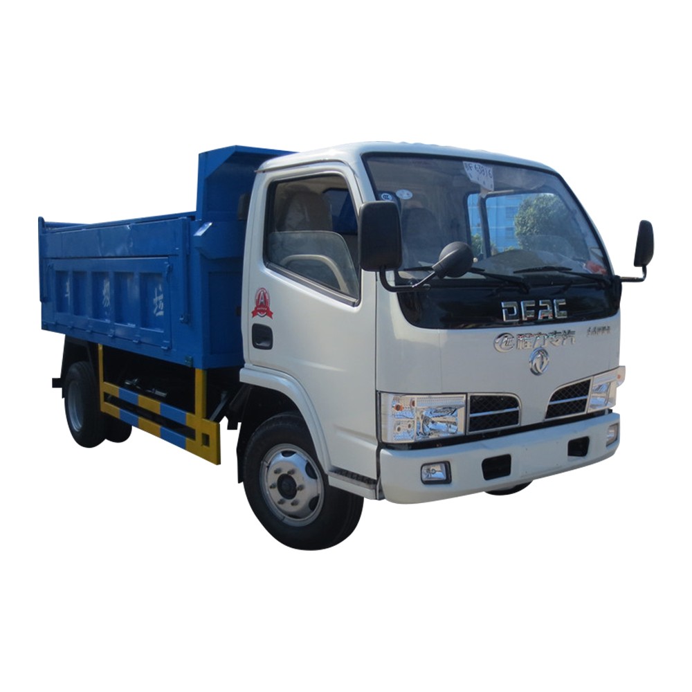 Dongfeng 4 M3 هوك رفع شاحنة لجمع القمامة